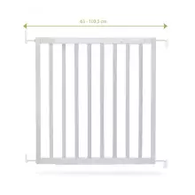 Geuther Door & Stair Safety Gate Modilok Art.2700_ECO Uste ja treppide kaitseväravad, mis on mõeldud puidust avadele laiusega 63–103,5 cm.