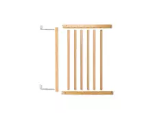 Geuther Door & Stair Safety Gate Modilok Art.2700_ECO Uste ja treppide kaitseväravad, mis on mõeldud puidust avadele laiusega 63–103,5 cm.