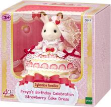 Sylvanian Families Freya šokolaadijänes sünnipäevakleidis Art.5847