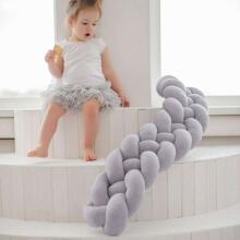 La bebe™ Wafel Art.127372 Grey 320 cm.