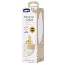 Chicco Original Touch Anticolic Baby Bottle Art.129087 Lateks lutipudel 330 ml