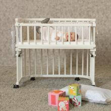 Kidsworld Wood Bed Rail Art.132313 Natural Võrevoodi turvapiire 86 x 27,5 cm