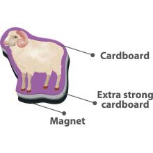 Roter Käfer  Magnetic Puzzle Transport Art.RK2090-04