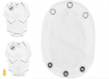 La Bebe™ NO Baby Body Extension удлинитель для детских бодиков из хлопка