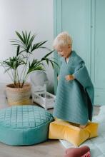 La Bebe™ NO Poncho Towel  Art.141188 Mint 110x140 cm