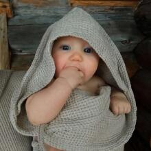 La Bebe™ NO Baby Towel  Art.141195 Mint