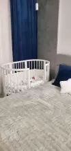 La Bebe™ Bed Kotto Olin 9 in 1 Art.141419 White Multifunktsionaalne puidust 9-ühes transformeeriv võrevoodi