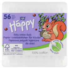 Happy Art.141655 Bella Baby Happy 100% cotton (Baby Cotton Swabs with Large Tips for Newborn Babies, Kids)