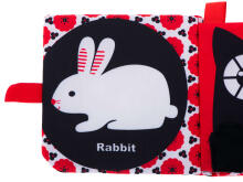 Ikonka Art.KX5641 Sensory book bite markerid kontrastse metsa