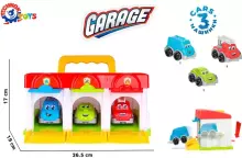 Technok Toys Garage  Art.8416 Garaaž koos autode komplektiga