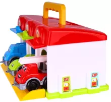 Technok Toys Garage  Art.8416 Garaaž koos autode komplektiga