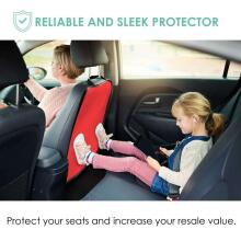 La bebe™ Car 2-Seat Protectors Set Avocado Art.148787 Neutral Cover me with Love and Avocuddle