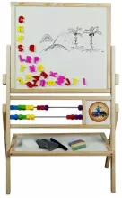 3Toysm Desk Art.149214 Puidust kahepoolne joonestuslaud 90cm