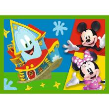TREFL MICKEY MOUSE Pusle komplekt, 4 tk, Miki Hiir
