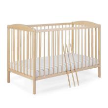 La bebe™ EcoBed Art.363619 Baby ECO Bed 120x60cm + Kingitus! Danpol Art.4208 Poroloon madrats beebivoodile 120x60 cm