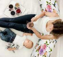 La Bebe™ Moon Maternity Pillow  Art.152345 Cats