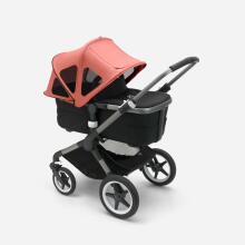 Bugaboo Fox/Cameleon3/Lynx breezy sun canopy Art.152392 Stormy Grey Päikesekaitse