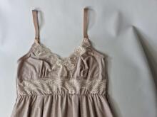 La Bebe™ Nursing Cotton Art.154279 Beige Ночнушка для беременных и кормящих