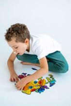 KIDS DO Wooden puzzle  Art.AP3112  Puidust pusle 100 tk