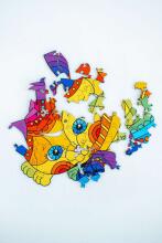 KIDS DO Wooden puzzle  Art.AP3112  Puidust pusle 100 tk