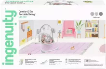 Ingenuity Comfort 2 Go Cuddle Lamb Art.12184 Kiiktool meloodiatega