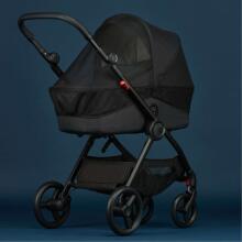 Bebe Basic ™ Mosquito Net Art.KX7851 Black Большая Москитная сетка на коляску универсальная 140см
