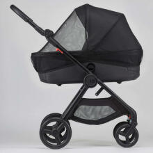 Bebe Basic ™ Mosquito Net Art.KX7851 Black Большая Москитная сетка на коляску универсальная 140см