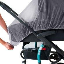 Bebe Basic ™ Mosquito Net Art.KX7851_2 Grey Lapsevankri elastne sääsevõrk 140cm hall