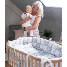 ComfortBaby Smart Trip 5 in 1 Art.00082003-GX Grey Cot Bedside Crib