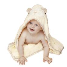 Bocialand Bath Towel Cover Ears Art.BOC0124 Owl Махровое полотенце с капюшоном 80x80см.
