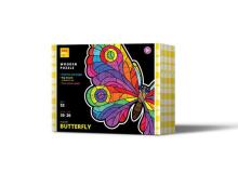 Kids Do Wooden puzzle  Art.AP3115 Butterfly Puidust pusle 52 tk