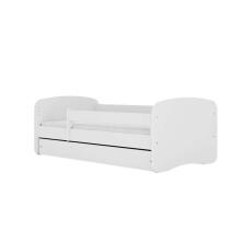 Bed babydreams white formula with drawer with non-flammable mattress 180/80
