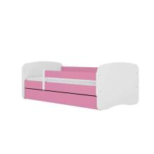 Bed babydreams pink horse with drawer with non-flammable mattress 140/70