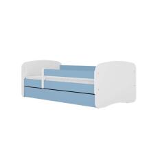 Bed babydreams blue unicorn with drawer with non-flammable mattress 160/80