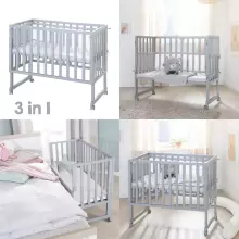 Roba Craddle Co-Sleeping Bed Art.16528 Beebi häll jalgadega