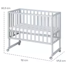 Roba Craddle Co-Sleeping Bed Art.16528 Beebi häll jalgadega