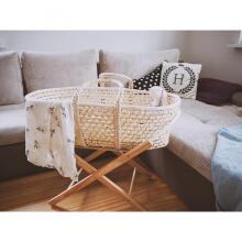 Ahojbaby Moses Art.16557  Wicker häll