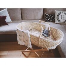 Ahojbaby Moses Art.16557  Wicker häll