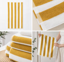 Bebe Basic Cotton Baby Towel Art.16882 Yellow Cotton frote towel 30x50 cm (100% cotton)