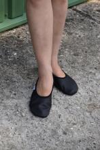 Bebe Basic Hip-Hop Gymnastics Shoes Art.SB120 Black Barefoot võimlemissussid