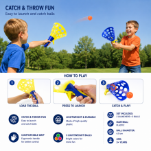 I-Toys Catch & Throw Art.184473  Catch & Throw Ball Game Set