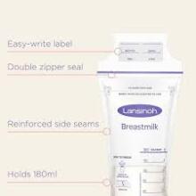 Lansinoh Breastmilk Storage Bag Art.40055 Breast milk storage bags 50pcs,180ml