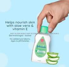 Johnsons  Baby Oil Aloe Vera Art.19763 Beebiõli aaloega 300 ml