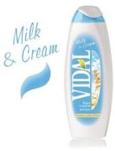 Vidal Milk&Cream Wash Gel Art.19819 Dušigeel riisipiima ja kaeraga. 500 ml