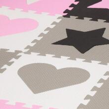 Children's foam mat - Puzzle Springos FM0014 150x150cm