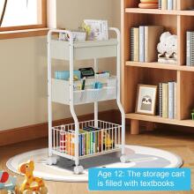 Baby Nappy Trolley Art.199290  Ratastel riiul lastetuppa