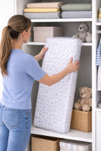 La Bebe™ Matress Storage Bag Art.205859 Plastkott madratsite hoidmiseks 120x220cm