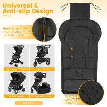 Bebe Basic Footmuff Universal Art.209461 Light Grey