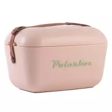 Polarbox Cool Box Retro Cooler Art.210773 Lilac - Yellow Camping Refrigerator 20L