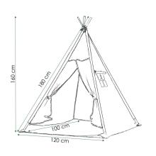 Tipi telk Springos TIP03 hall